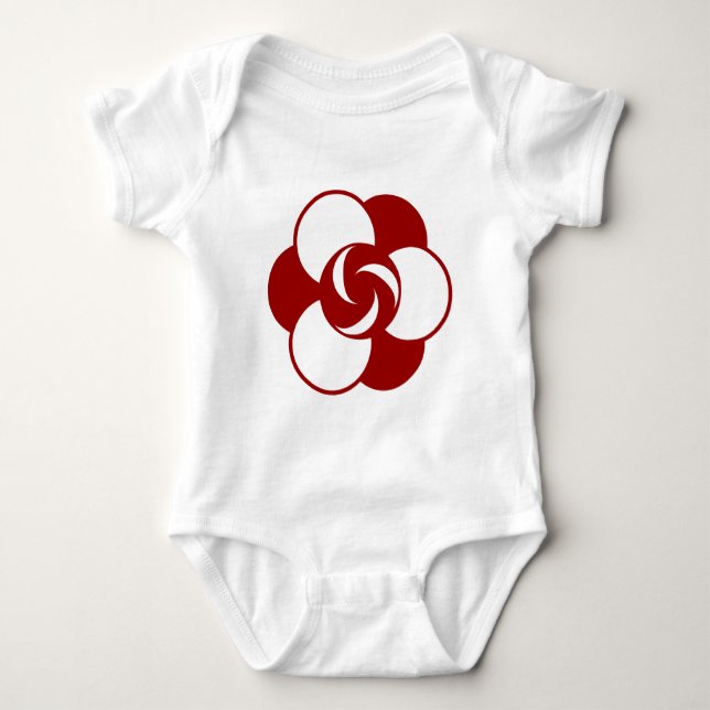 Crop Circle 04 Baby Bodysuit (Front)