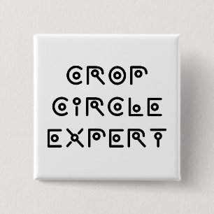 Crop Circle Expert 15 Cm Square Badge