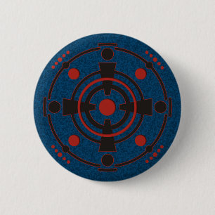 crop circle III 6 Cm Round Badge