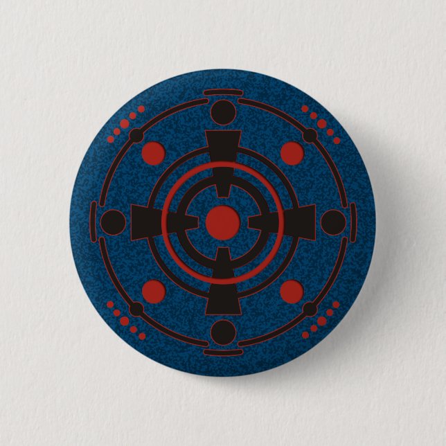 crop circle III 6 Cm Round Badge (Front)