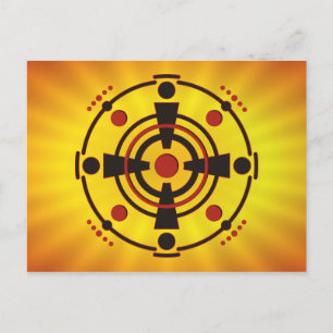 crop circle III Postcard