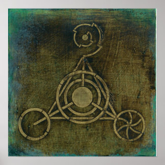 crop circle poster