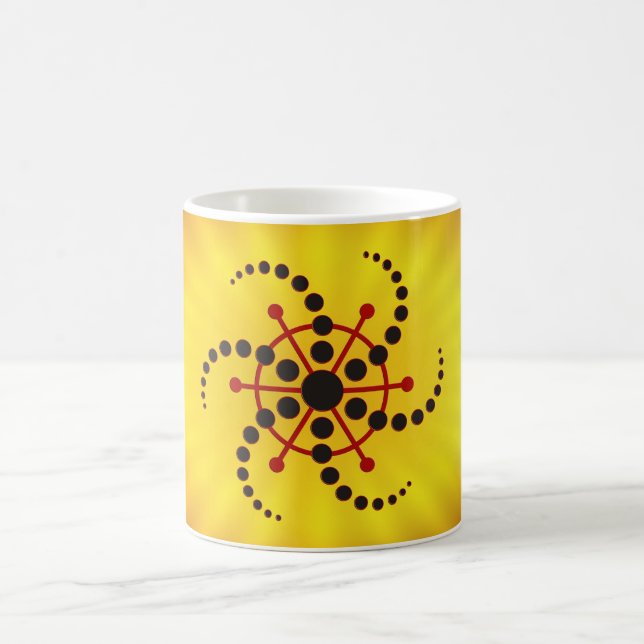 crop circle VII, crop circle VII Coffee Mug (Center)
