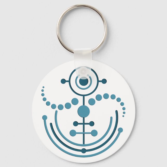 crop circle VIII Key Ring (Front)