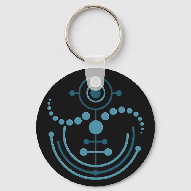 crop circle VIII Key Ring (Front)