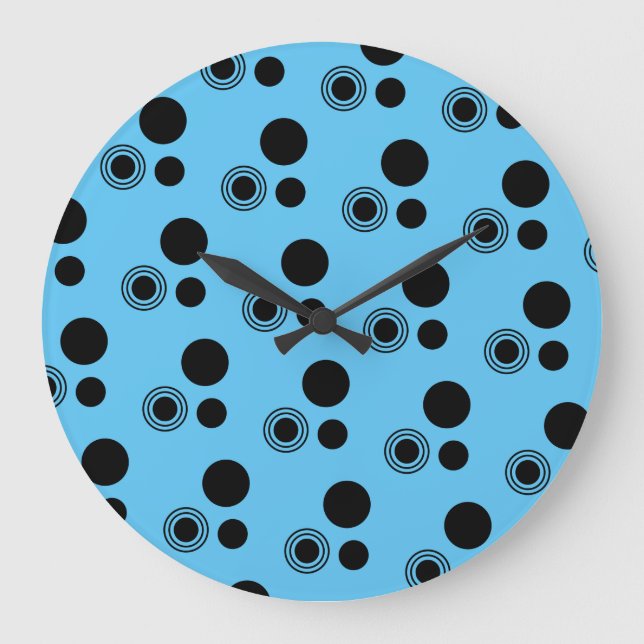 Crop Circles Large Clock (Front)