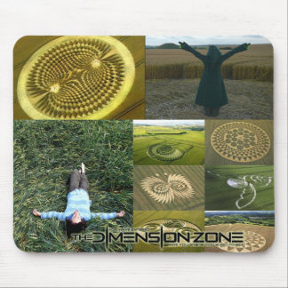 Crop Circles Mouse Pad
