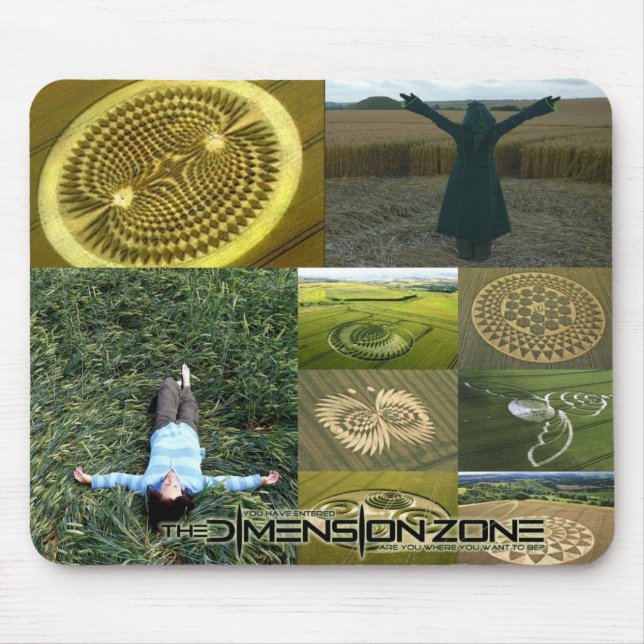 Crop Circles Mouse Pad (Front)