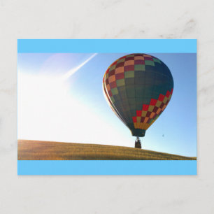 Crop Dusking Postcard