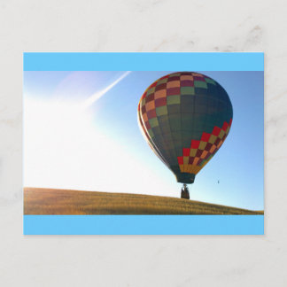 Crop Dusking Postcard