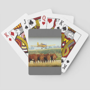 Crop Duster Playing Cards