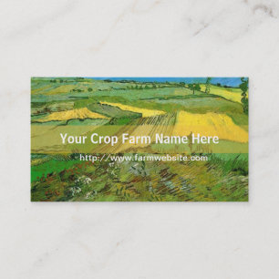 Crop farm business card