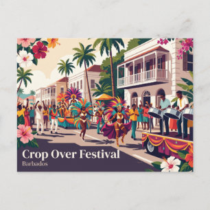 Crop Over Festival Barbados Postcard