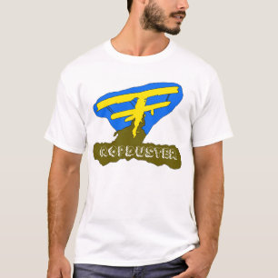 cropduster blue T-Shirt