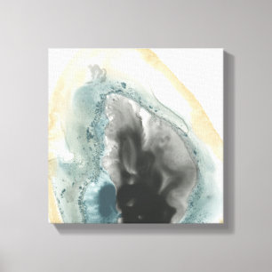 Cropped Geodes III Canvas Print