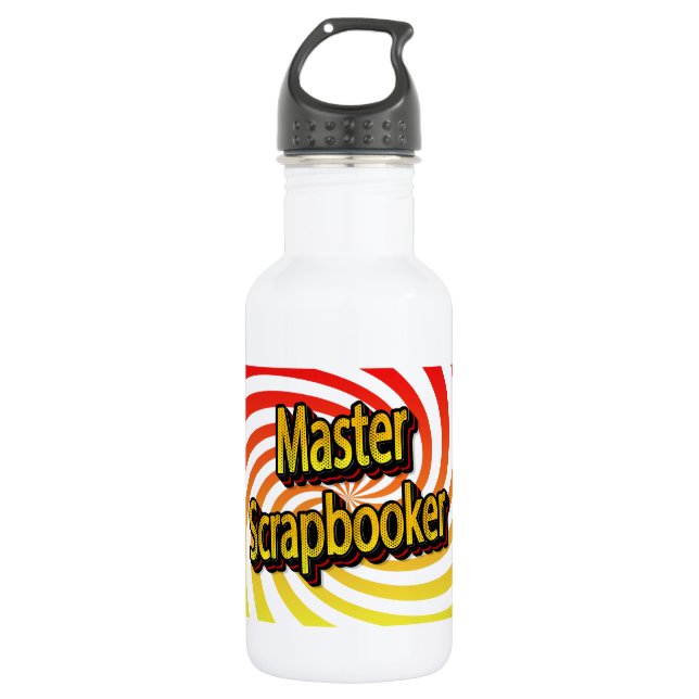 Cropper Scrapbook Crafter  532 Ml Water Bottle (Front)