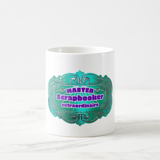 Cropper Scrapbook Crafter  Coffee Mug (Center)