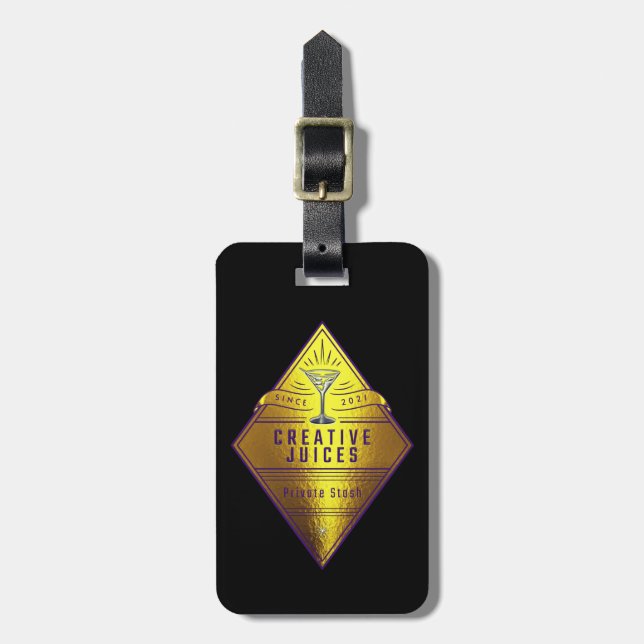 Cropper Scrapbook Crafter  Luggage Tag (Front Vertical)