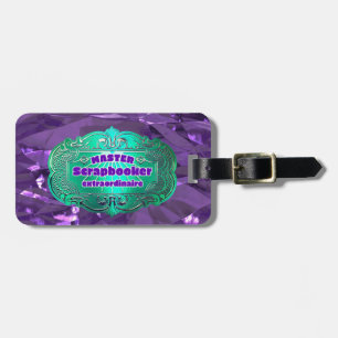 Cropper Scrapbook Crafter  Luggage Tag