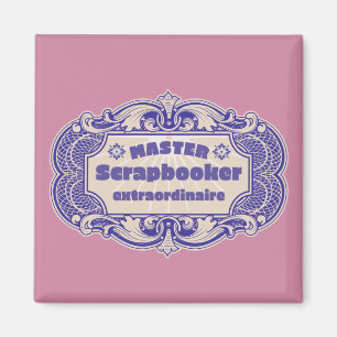 Cropper Scrapbook Crafter Magnet