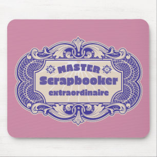 Cropper Scrapbook Crafter Mouse Pad