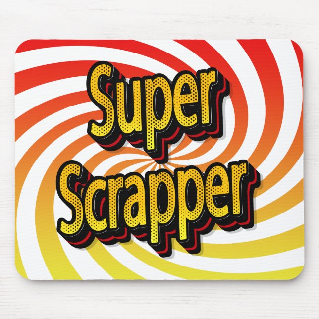 Cropper Scrapbook Crafter Mouse Pad (Front)