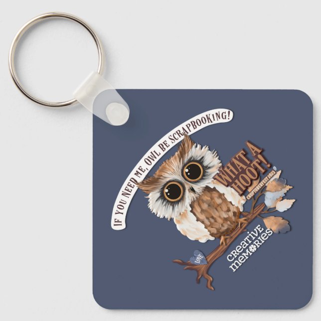 Croptoberfest 2023 Keychain (Front)