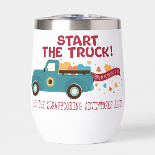 CROPTOBERFEST 2024 Wine Tumbler - Start the Truck