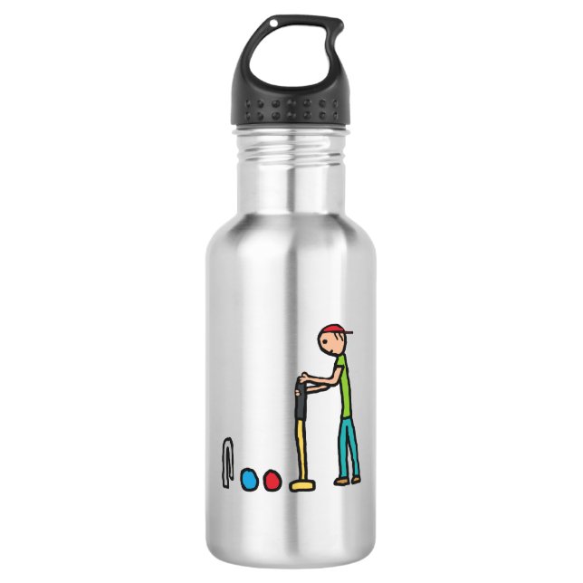 Croquet 532 Ml Water Bottle (Front)