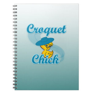 Croquet Chick #3 Notebook