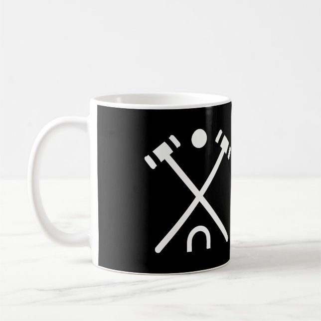Croquet Coffee Mug (Left)