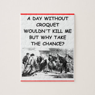 croquet jigsaw puzzle