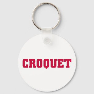 Croquet Key Ring