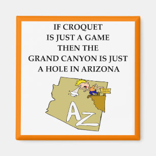CROQUET MAGNET