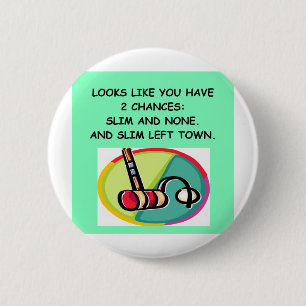 croquet.png 6 cm round badge