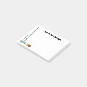 Croquet Set, Lawn Games Personalised Post-it Notes