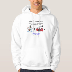 Cross a Snowman with a Vampire Hoodie