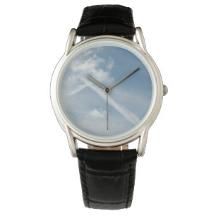 Cross Among Clouds Photo Watch