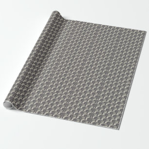 Cross and Crown Christian symbol Wrapping Paper