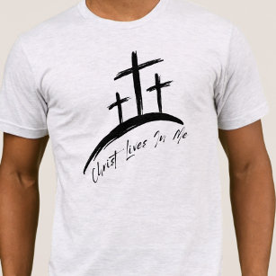 Cross and Scripture Men's T-Shirt