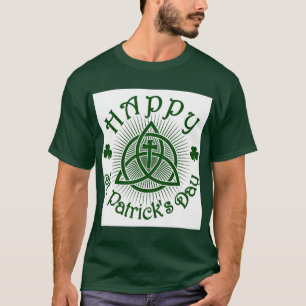 Cross And Shamrocks T-Shirt