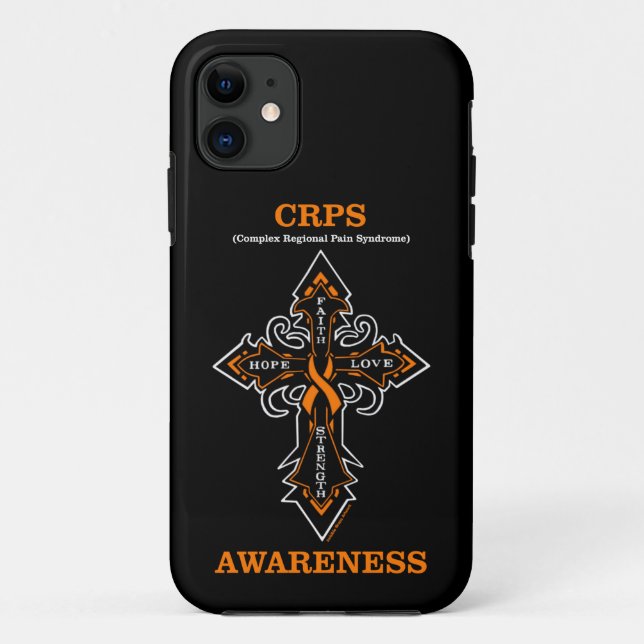 Cross/ Awareness...CRPS Case-Mate iPhone Case (Back)