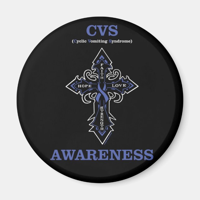 Cross/Awareness...CVS Magnet (Front)