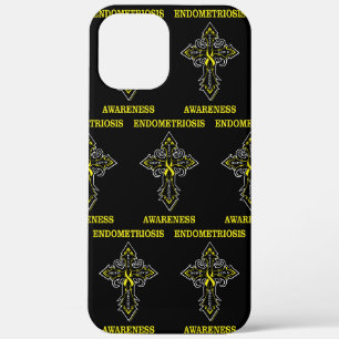 Cross/Awareness...Endometriosis iPhone 12 Pro Max Case