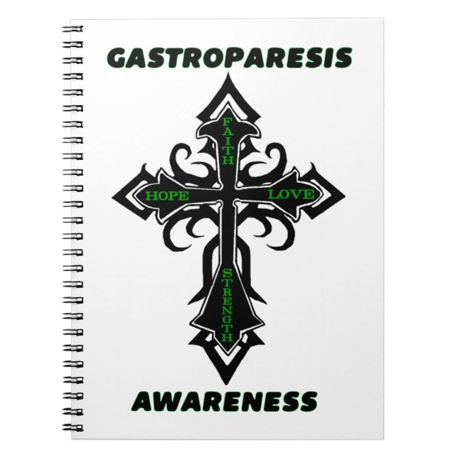 Cross/Awareness...Gastroparesis Notebook (Front)