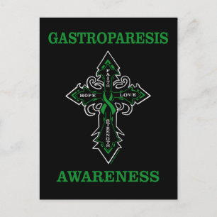 Cross/Awareness...Gastroparesis Postcard
