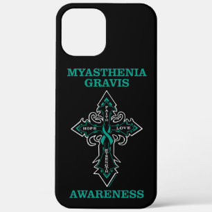 Cross/Awareness...Myasthenia Gravis iPhone 12 Pro Max Case