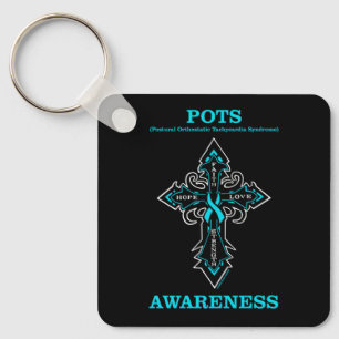Cross/Awareness...POTS Key Ring
