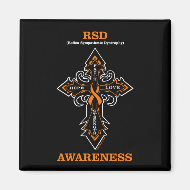 Cross/Awareness...RSD Magnet (Front)
