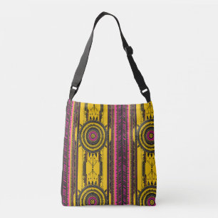 Cross Body in Yellow/Purple Native American Crossbody Bag